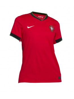 Portugal Heimtrikot für Frauen EM 2024 Kurzarm